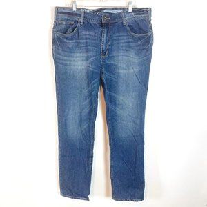 DKNY Men's SOHO Relaxed Fit Blue Denim Jeans Size 38x32